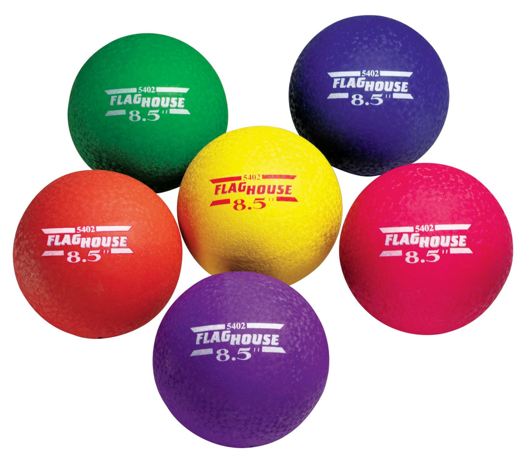 FlagHouse Long-Lasting 3-Ply Playground Ball, Orange 2120688